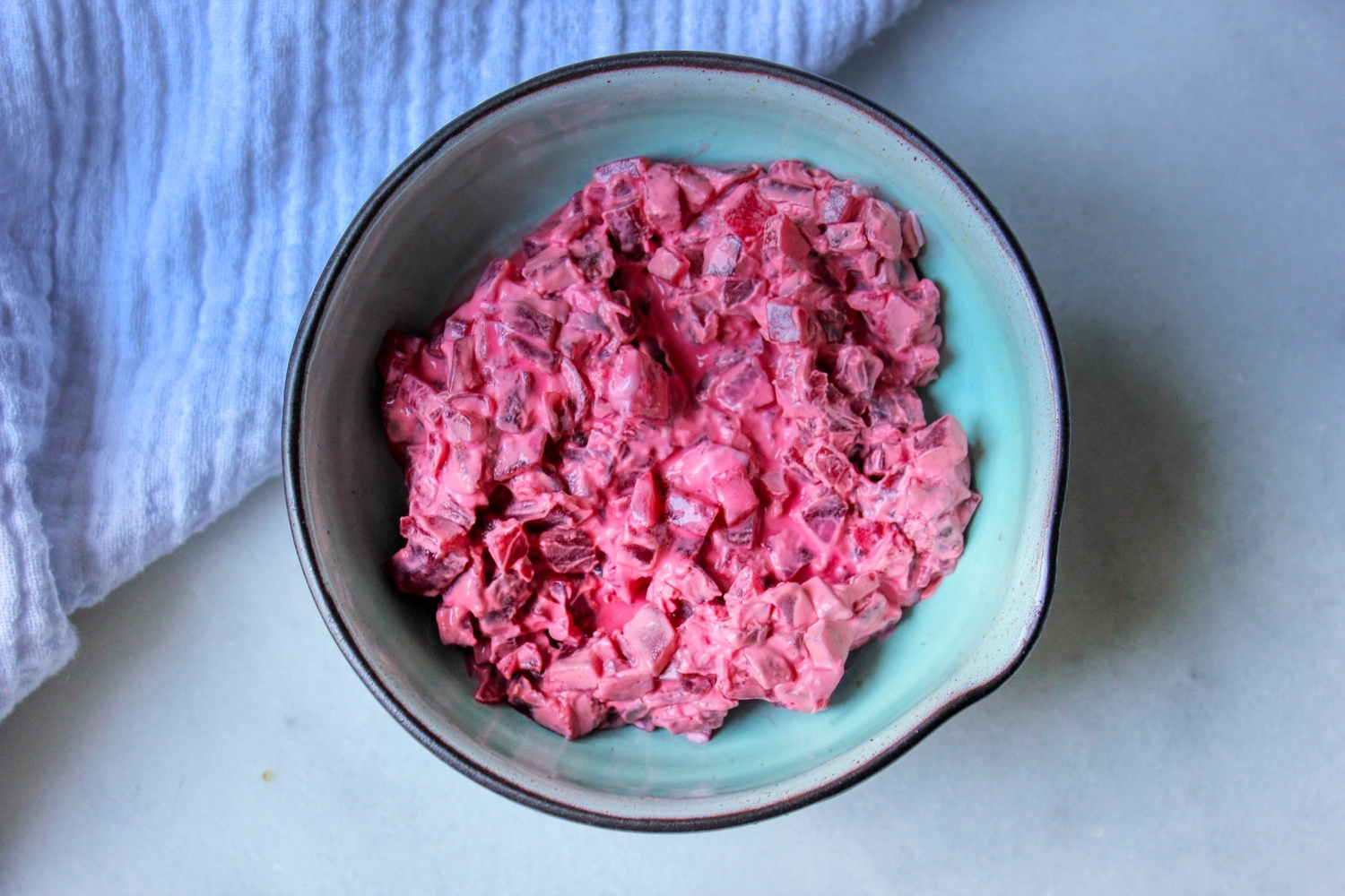 Beetroot tzatziki